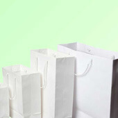Baumwollkordel-Papiertasche - Auswahl