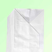 Baumwollkordel-Papiertasche - Pappenverstrkung